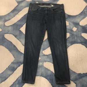 J Crew Toothpick Skinny Jeans Dark Wash
